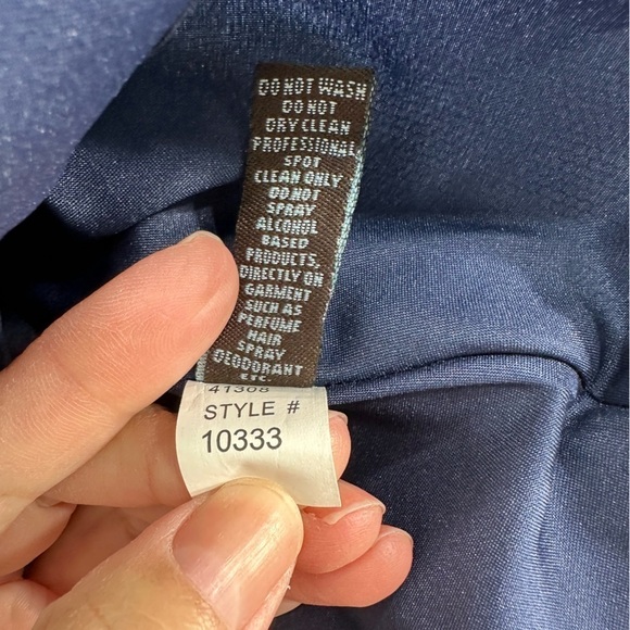 Camille La Vie embellished strapless bodice a line formal mini dress size 12 - Picture 9 of 10